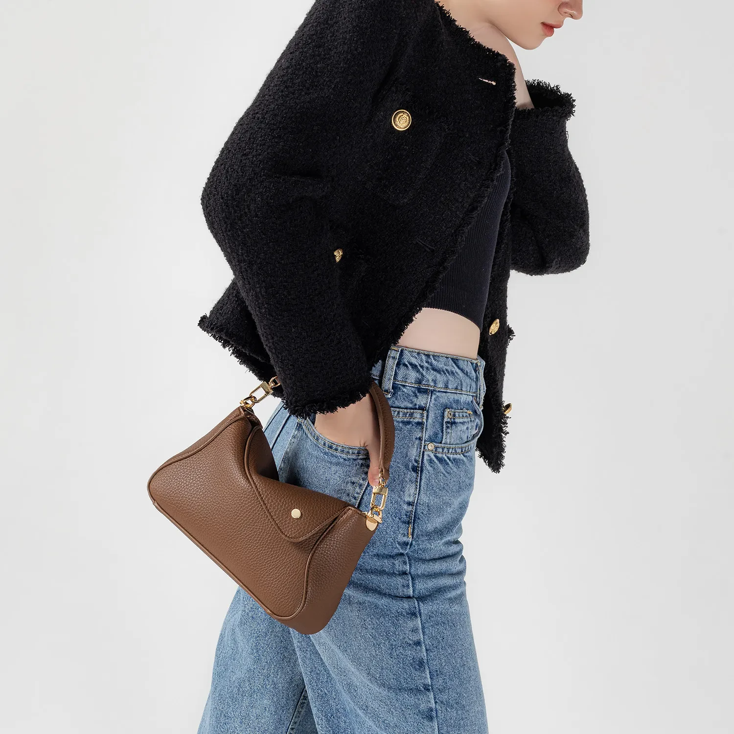 NAMI FLAP BAG TOGO - NUTSHELL